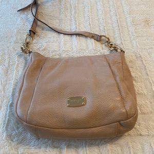 Tan Michael Kors Cross-body Bag - Good Condition